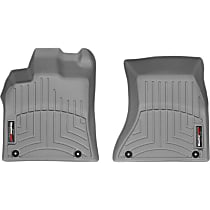 Front Molded Floor Liner, Sport Utility, Gray, Made of Rubberized Thermoplastic Polyolefins, FloorLiner Series