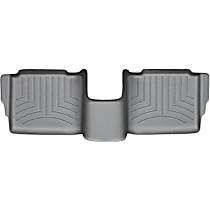 Second Row Molded Floor Liner, Gray, Made of Rubberized Thermoplastic Polyolefins, FloorLiner Series