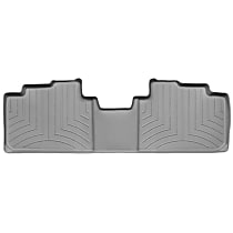 Second Row Molded Floor Liner, Gray, Made of Rubberized Thermoplastic Polyolefins, FloorLiner Series