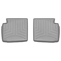 Second Row Molded Floor Liner, Gray, Made of Rubberized Thermoplastic Polyolefins, FloorLiner Series