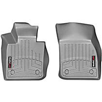 Front Row FloorLiner Series Molded Floor Liner, Gray Made of Rubberized Thermoplastic Polyolefins
