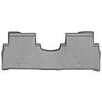 Second Row Molded Floor Liner, 2 Rows Of Seats, Gray, Made of Rubberized Thermoplastic Polyolefins, FloorLiner Series