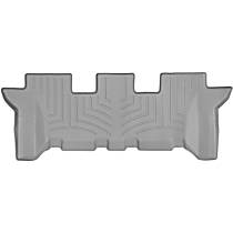 Third Row Molded Floor Liner, 3 Rows Of Seats, Gray, Made of Rubberized Thermoplastic Polyolefins, FloorLiner Series