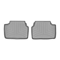 467912 Second Row FloorLiner Series Molded Floor Liner, Gray Made of Rubberized Thermoplastic Polyolefins