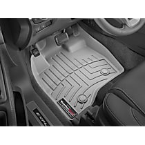 Front Row Molded Floor Liner, AWD, Gray, Made of Rubberized Thermoplastic Polyolefins, FloorLiner Series