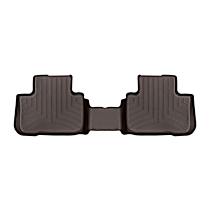 Second Row Molded Floor Liner, Cocoa, Made of Rubberized Thermoplastic Polyolefins, FloorLiner Series