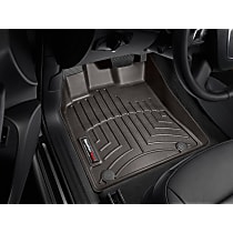 Front Row Molded Floor Liner, Cocoa, Made of Rubberized Thermoplastic Polyolefins, FloorLiner Series