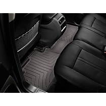 Second Row Molded Floor Liner, Cocoa, Made of Rubberized Thermoplastic Polyolefins, FloorLiner Series