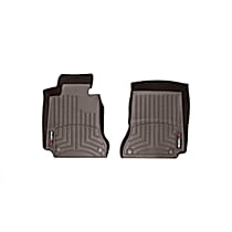 474701 Front Row FloorLiner Series Molded Floor Liner, Cocoa Made of Rubberized Thermoplastic Polyolefins
