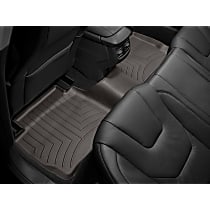 Second Row Molded Floor Liner, Cocoa, Made of Rubberized Thermoplastic Polyolefins, FloorLiner Series