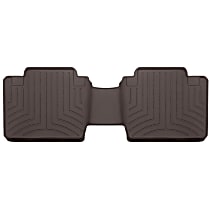 Second Row Molded Floor Liner, Cocoa, Made of Rubberized Thermoplastic Elastomer, FloorLiner HP Series