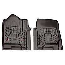 Front Row Molded Floor Liner, Cocoa, Made of Rubberized Thermoplastic Elastomer, FloorLiner HP Series