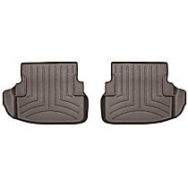 476763 Second Row FloorLiner Series Molded Floor Liner, Cocoa Made of Rubberized Thermoplastic Polyolefins
