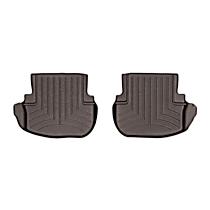 476764 Second Row FloorLiner Series Molded Floor Liner, Cocoa Made of Rubberized Thermoplastic Polyolefins
