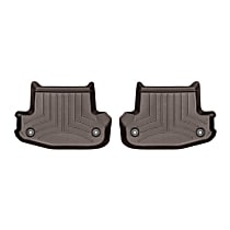 479372 Second Row FloorLiner Series Molded Floor Liner, Cocoa Made of Rubberized Thermoplastic Polyolefins