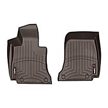 Front Row Molded Floor Liner, Cocoa, Made of Rubberized Thermoplastic Polyolefins, FloorLiner Series