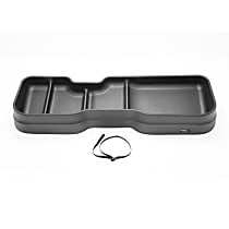 4S002 Under Seat Storage - Black, Thermoplastic, Direct Fit