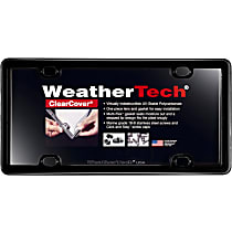 60020 License Plate Frame - Black, Eastman Durastar Polymer, Universal, Sold individually