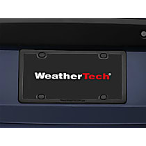 61020 License Plate Frame - Black, ABS Plastic, Universal, Sold individually