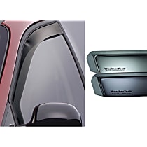 Front, Driver and Passenger Side, Window Visor, Smoke