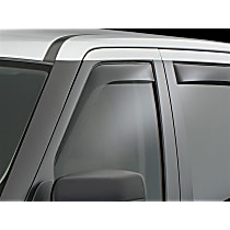 80409 Smoke Window Visor, Front, Driver and Passenger Side - Set of 2