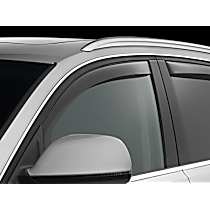 80513 Front, Driver and Passenger Side Window Visor, Smoke