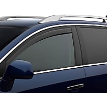 80837 Front, Driver and Passenger Side Window Visor, Smoke