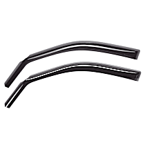 80840IM Front, Driver and Passenger Side Window Visor, Dark Smoke
