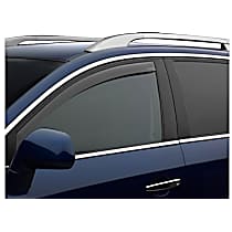 80872 Front, Driver and Passenger Side Window Visor, Smoke