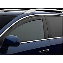 80873IM Front, Driver and Passenger Side Window Visor, Smoke