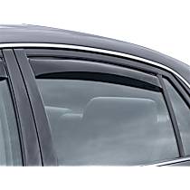 Rear, Driver and Passenger Side, Window Visor, Smoke