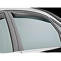 81554 Rear, Driver and Passenger Side Window Visor, Smoke