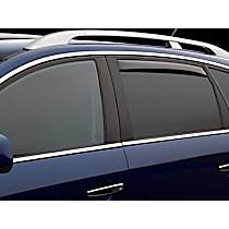 81754 Rear, Driver and Passenger Side Window Visor, Smoke