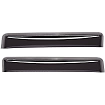81770 Rear, Driver and Passenger Side Window Visor, Smoke