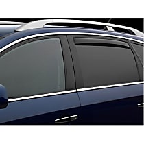 81873IM Rear, Driver and Passenger Side Window Visor, Smoke
