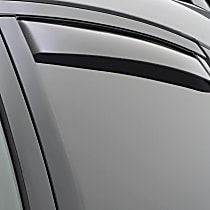 81922 Rear, Driver and Passenger Side Window Visor, Dark Smoke