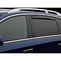 Rear, Driver and Passenger Side, Window Visor, Dark Smoke
