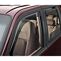 82240 Front and Rear, Driver and Passenger Side Window Visor, Smoke