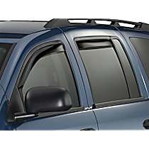 82353 Front and Rear, Driver and Passenger Side Window Visor, Smoke