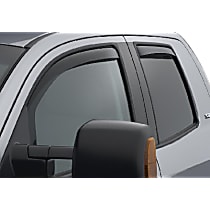 82450 Front and Rear, Driver and Passenger Side Window Visor, Smoke