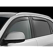 82513 Front and Rear, Driver and Passenger Side Window Visor, Smoke