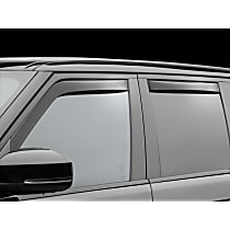 82737 Smoke Window Visor, Front and Rear, Driver and Passenger Side - Set of 4