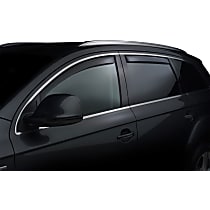 82738 Front and Rear, Driver and Passenger Side Window Visor, Smoke