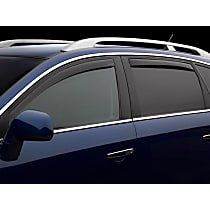 82755 Front and Rear, Driver and Passenger Side Window Visor, Smoke