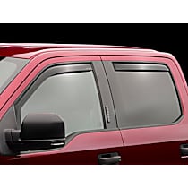 82765 Front and Rear, Driver and Passenger Side Window Visor, Smoke