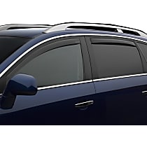 82796 Front and Rear, Driver and Passenger Side Window Visor, Smoke