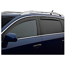 82837 Front and Rear, Driver and Passenger Side Window Visor, Smoke