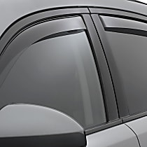 82882 Dark Smoke Window Visor, Front and Rear, Driver and Passenger Side - Set of 4