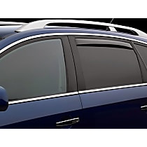 83551 Smoke Window Visor, Rear, Driver and Passenger Side - Set of 2