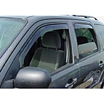 84266 Front and Rear, Driver and Passenger Side Window Visor, Smoke